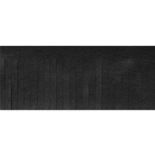 2" Glossy Finish Vegan Leather Fringe Trim (Sold by the Yard)