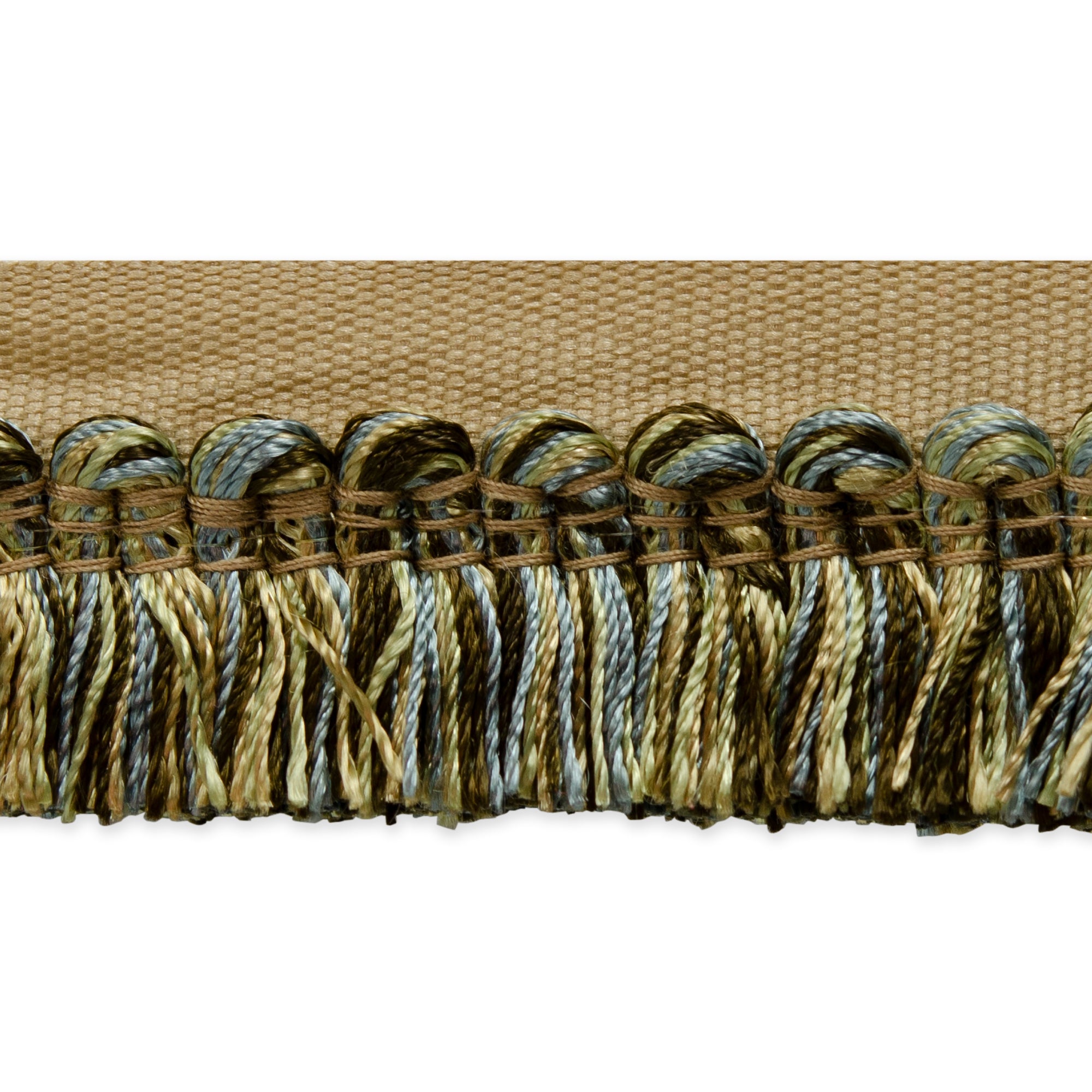 5 Yards of Heavy Premiun Cut Fringe - Acorn Multi