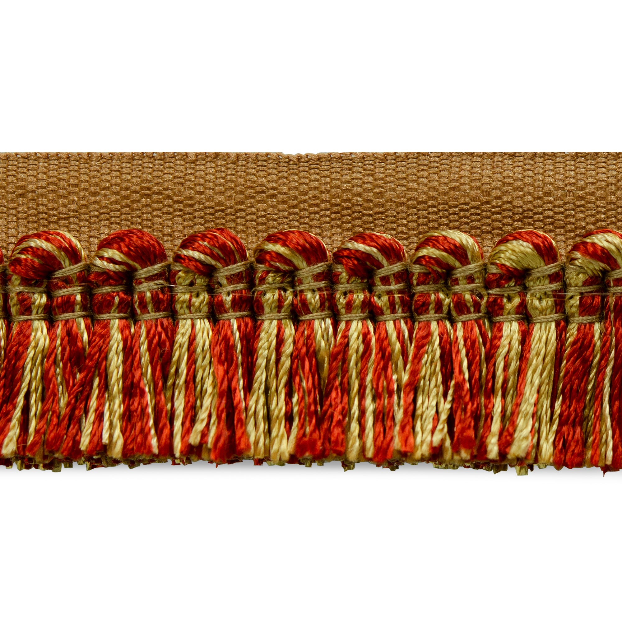 5 Yards of Heavy Premiun Cut Fringe - Acorn Multi