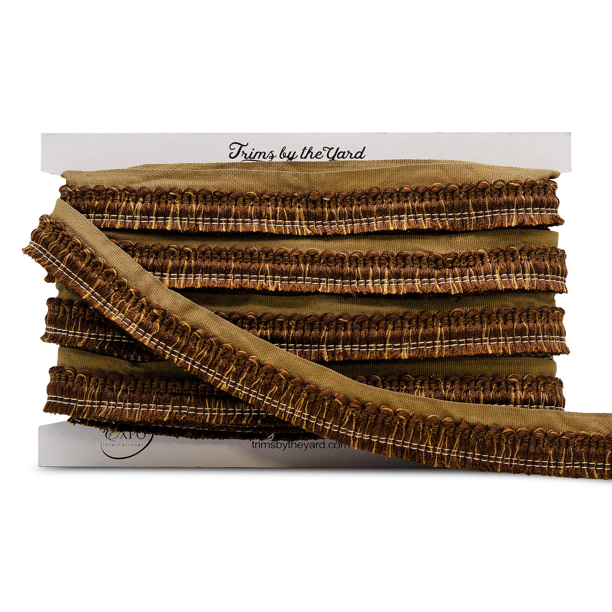 5 Yards of Heavy Premiun Cut Fringe - Acorn Multi