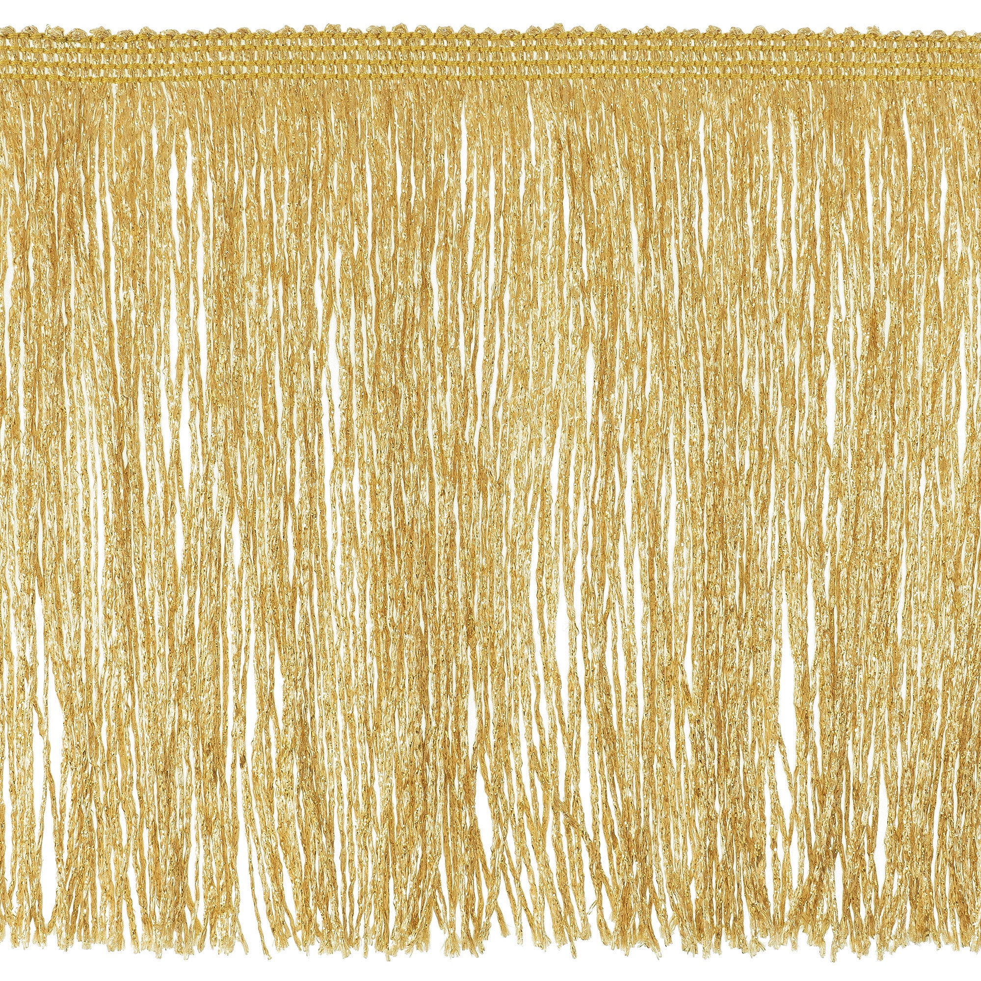 12" Glitter Chainette Fringe Trim (Sold by the Yard)