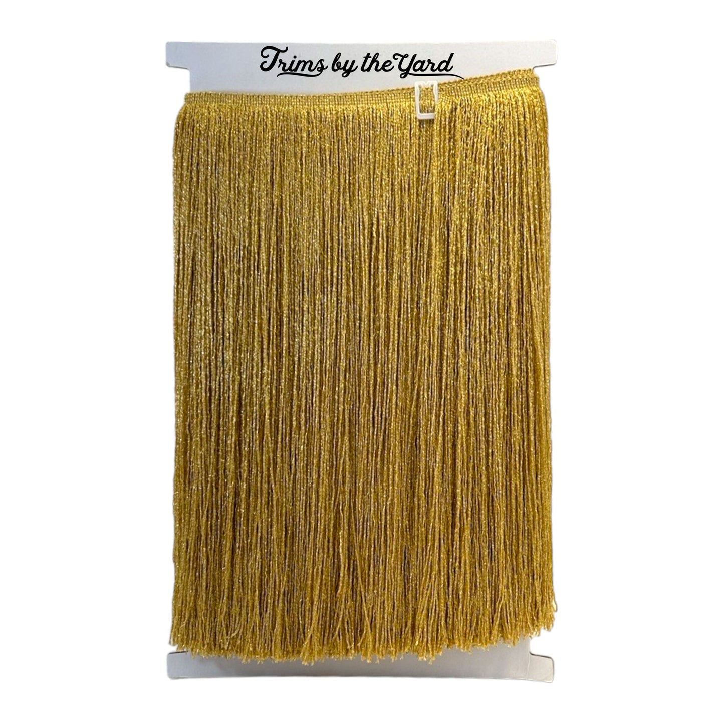 18" Glitter Chainette Fringe Trim (Sold by the Yard)
