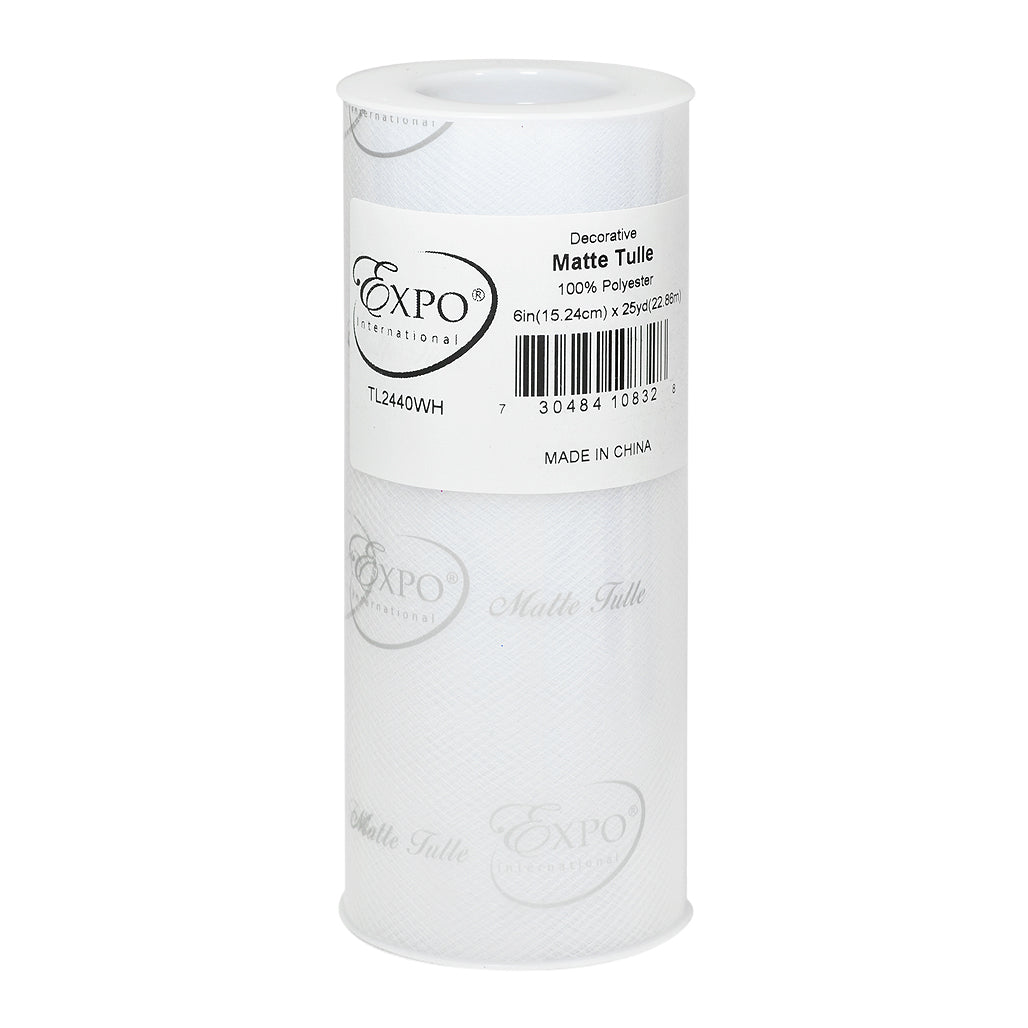 Ocean Breeze Cool Tones Collection — Decorative Matte Tulle | 10 Spools | 6