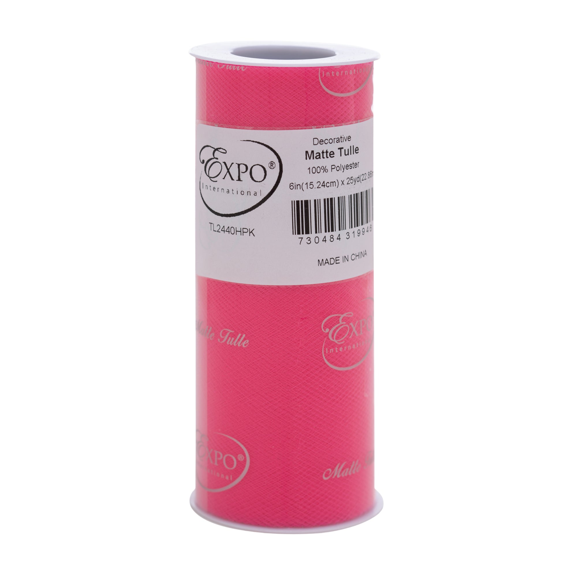 Paradise Pop Vibrant Tulle Set — Decorative Matte Tulle | 10 Spools | 6 Inc
