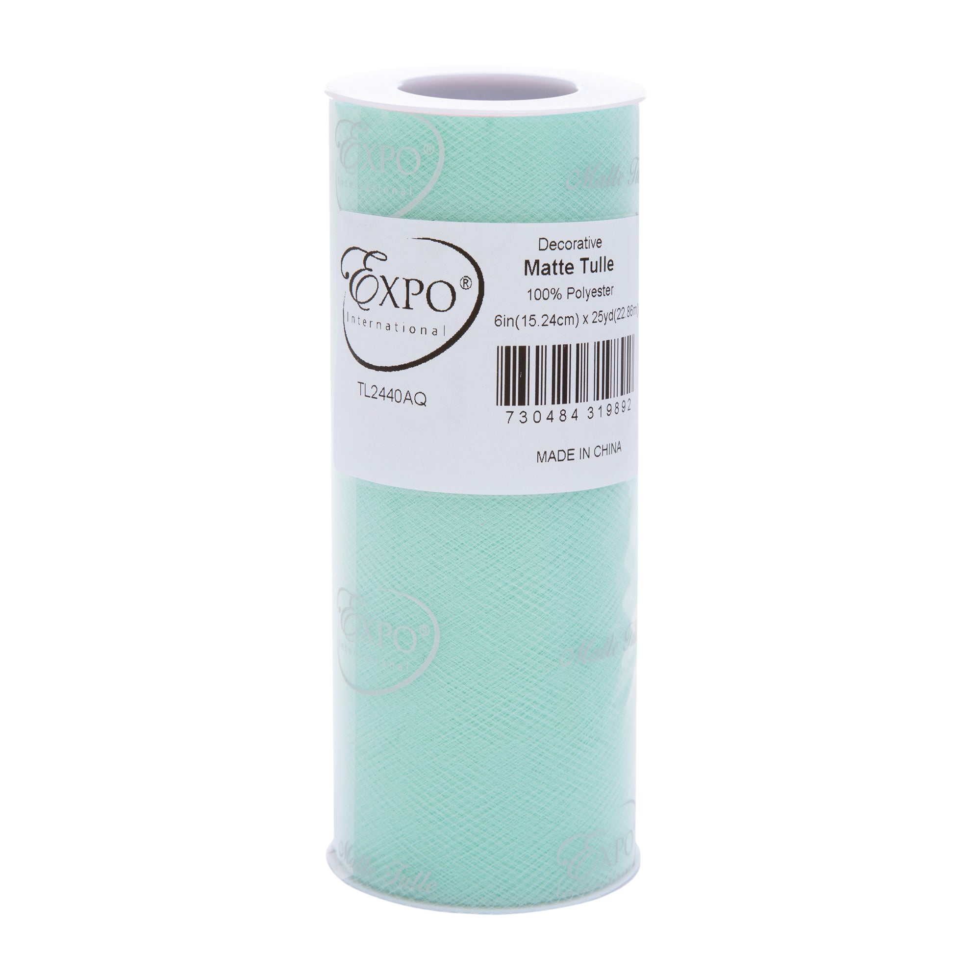 Pearl & Shore Elegant Pastel Set — Decorative Matte Tulle | 10 Spools | 6 I