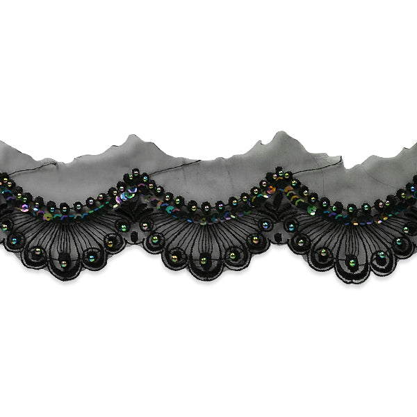 Vintage Open Scallop Lace Trim  (Sold by the Yard)