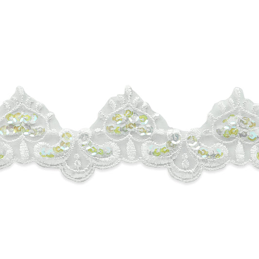 Vintage Sweetheart Bridal Lace Trim (Sold by the Yard)