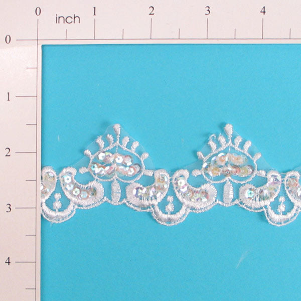 Vintage Sweetheart Bridal Lace Trim (Sold by the Yard)