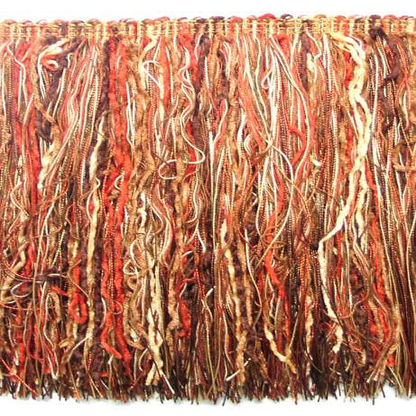 7" Chenille Cut Fringe Trim (Sold by the Yard)