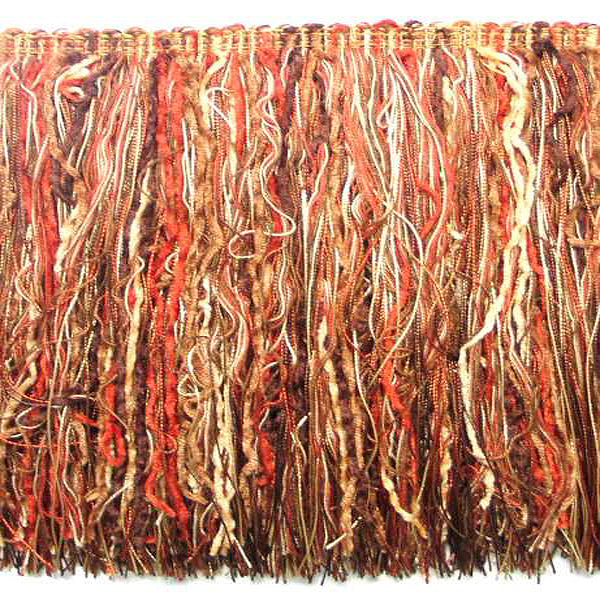 7" Chenille Cut Fringe Trim     (Sold by the Yard)