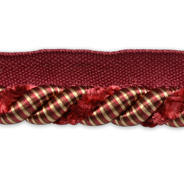 5 yards of 1/2" Chenille Twisted Lip Cord Trim