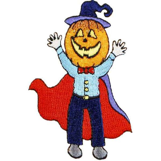 Halloween Spooky Jack Iron-on Applique/Patch  - Multi Colors