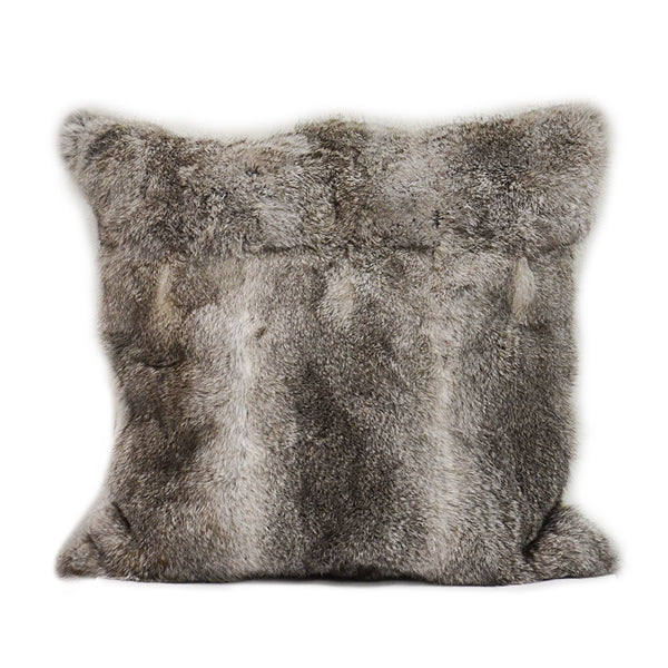 Rabbit Fur Pillow 20X20"