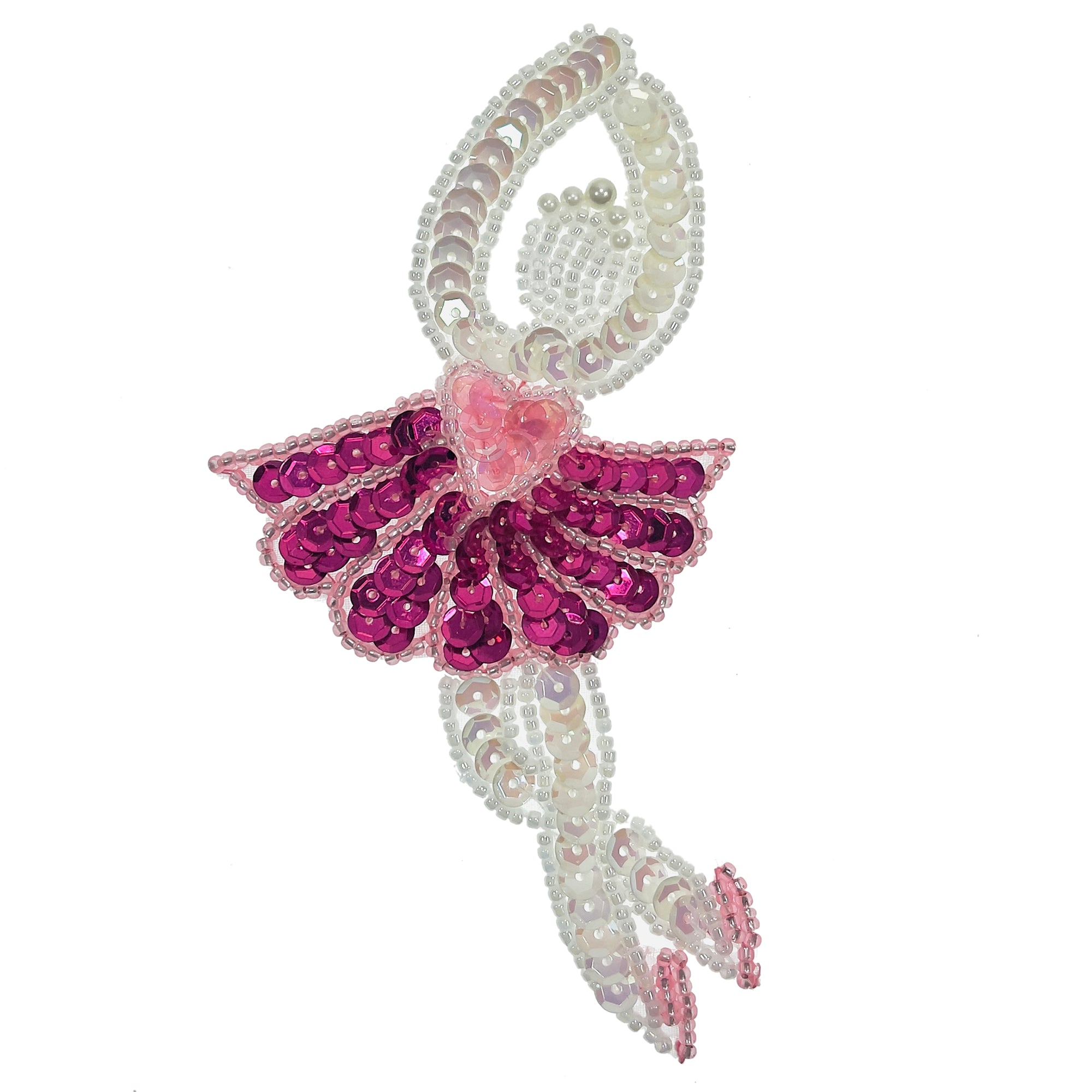 Small Ballerina Sequin Applique