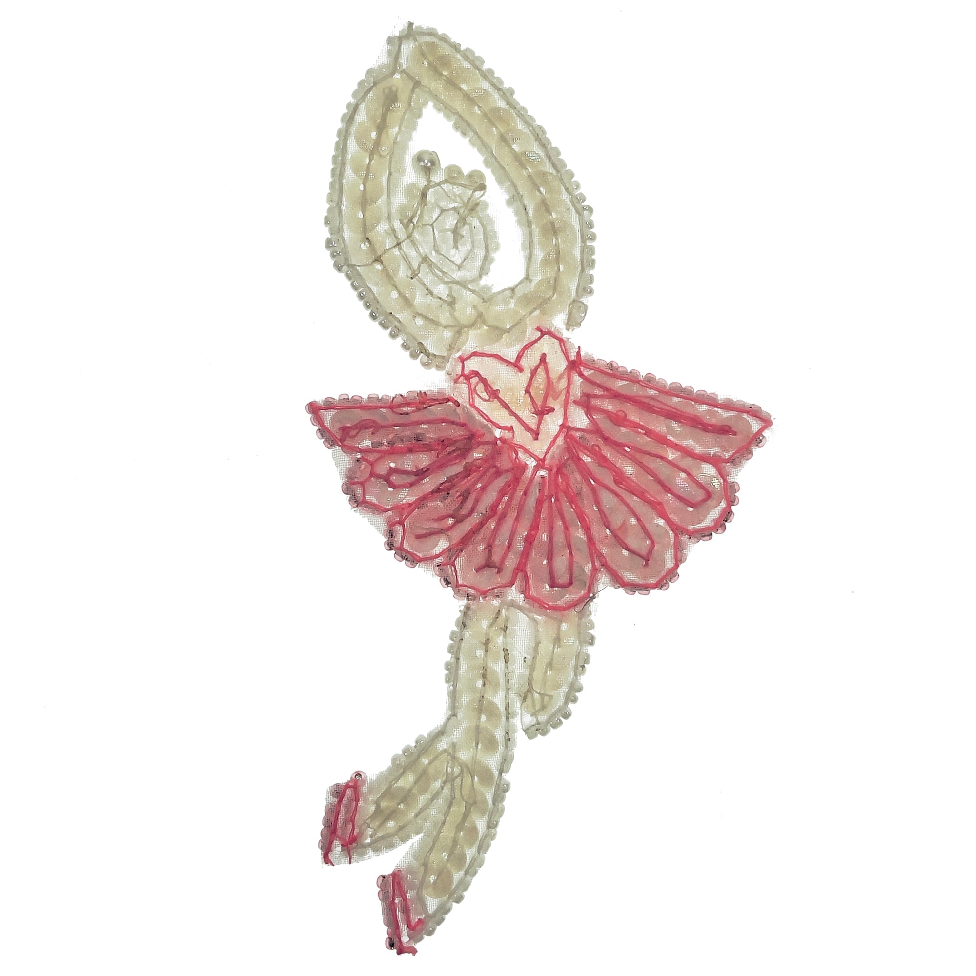 Small Ballerina Sequin Applique