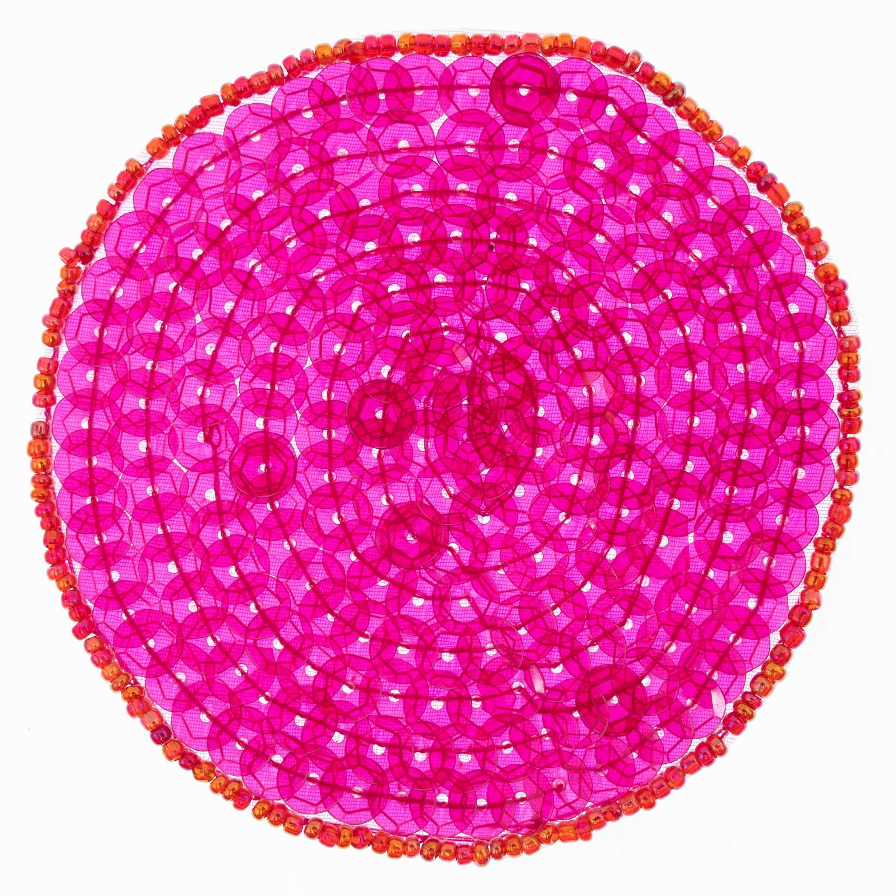 Large Dot Sequin Applique