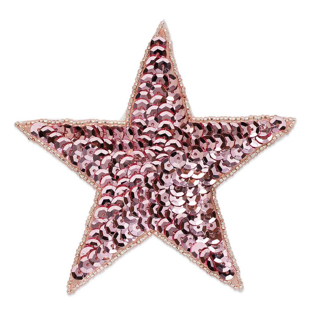 Star Sequin Applique/Patch 4 1/2"