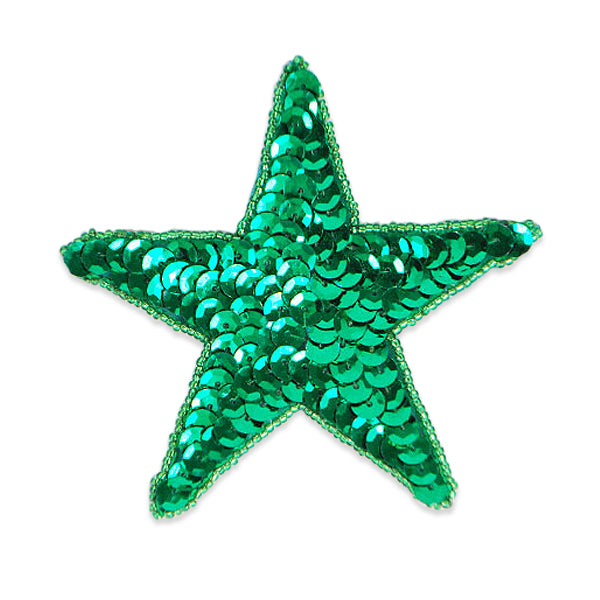 Sequin Star Applique 3 1/2"