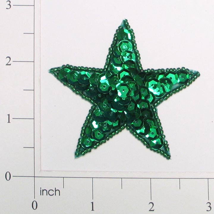 2 3/4" Star Sequin Applique/Patch