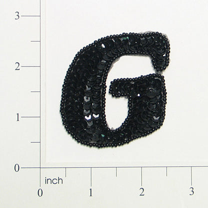 Letter G Sequin Applique/Patch