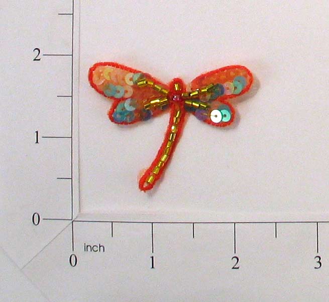 Dragonfly Sequin Applique/Patch