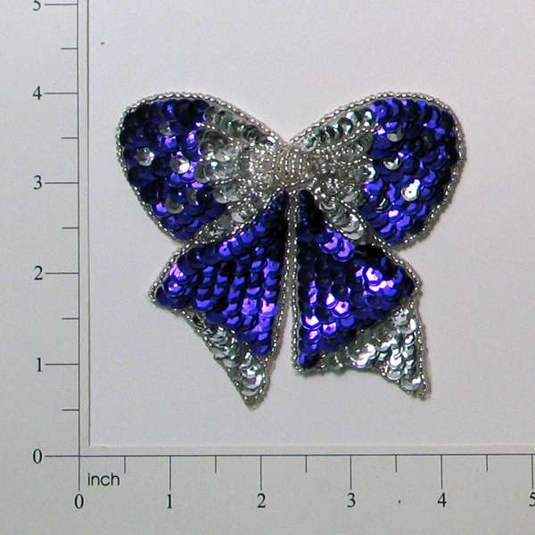 Bow Sequin Applique/Patch