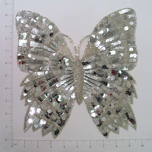Monarch Butterfly Sequin Applique/Patch