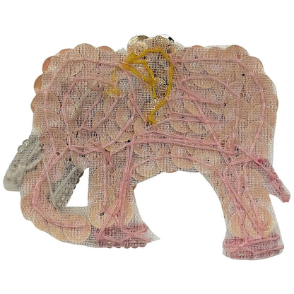 Elephant Sequin Applique/Patch  - Multi Colors