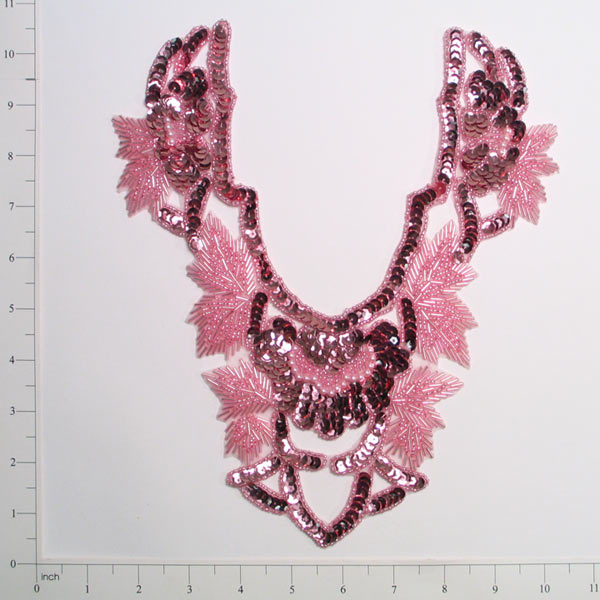 Imperial Sequin Collar Applique