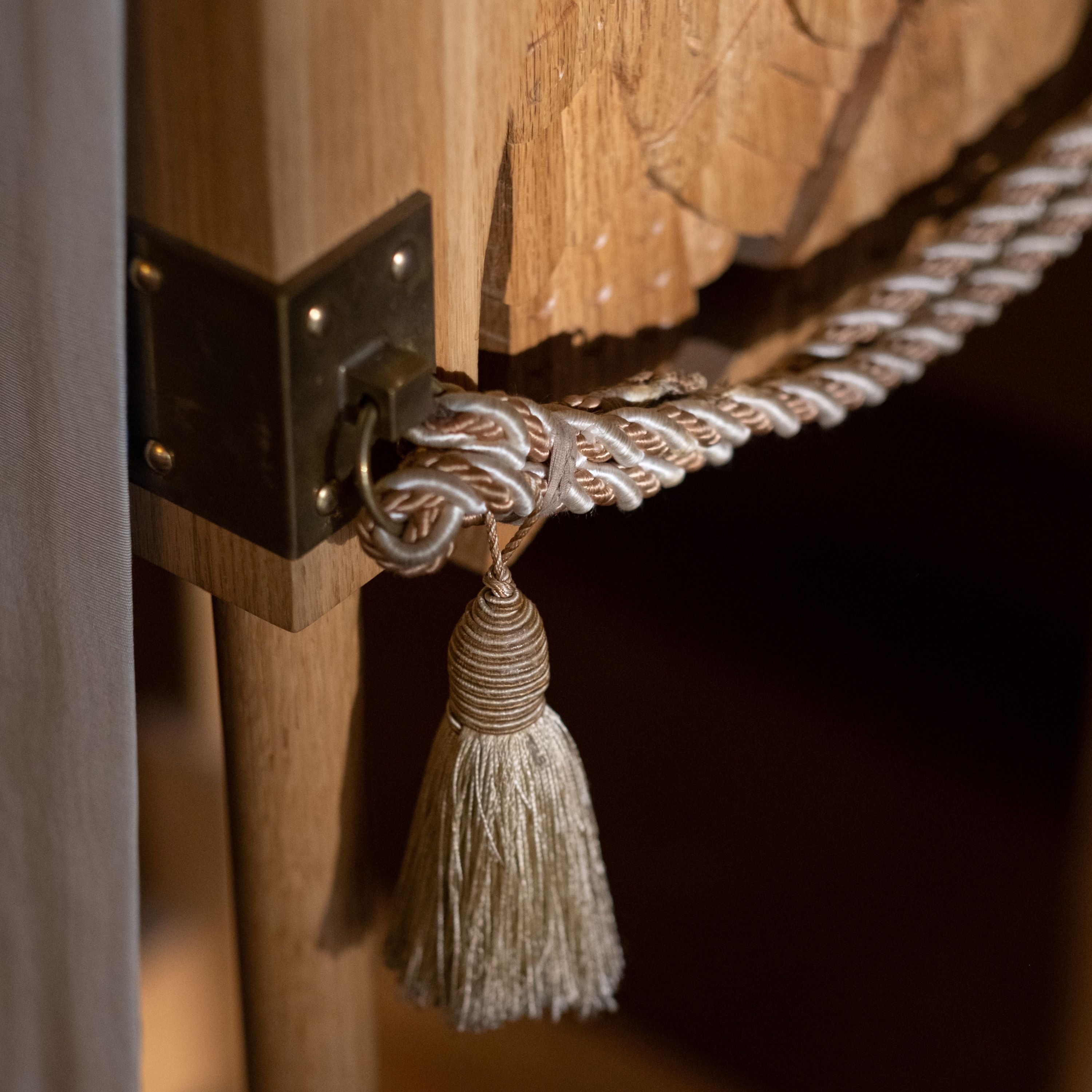 Ball and Bead Tieback Tassel