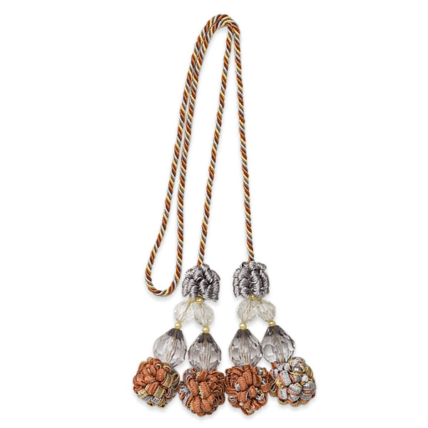 Ball and Bead Tieback Tassel