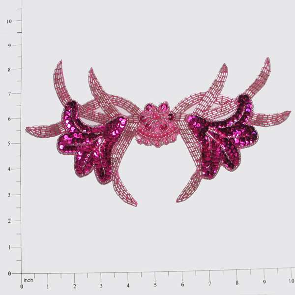 Seasons Sequin Applique   - Fuchsia