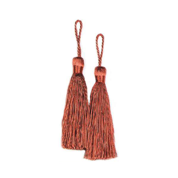 3 1/2" Fiber Key Tassel Pack of 2