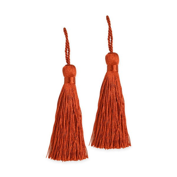 3 1/2" Fiber Key Tassel Pack of 2