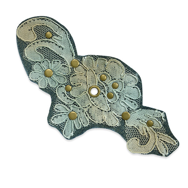 Pastel Denim Fashion Applique/Patch  - Multi Colors