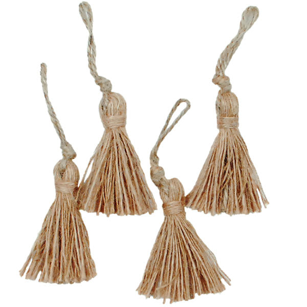 2" Fiber Mini Key Tassel Pack of 4