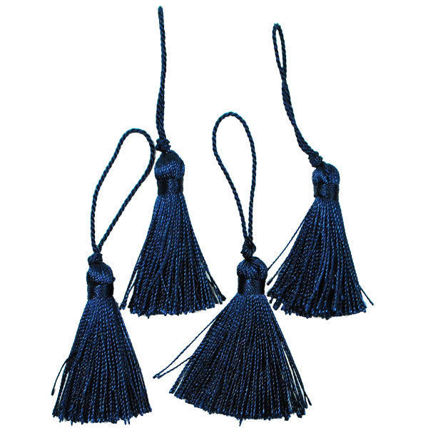 2" Fiber Mini Key Tassel Pack of 4