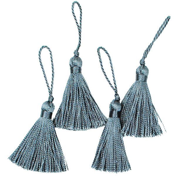 2" Fiber Mini Key Tassel Pack of 4