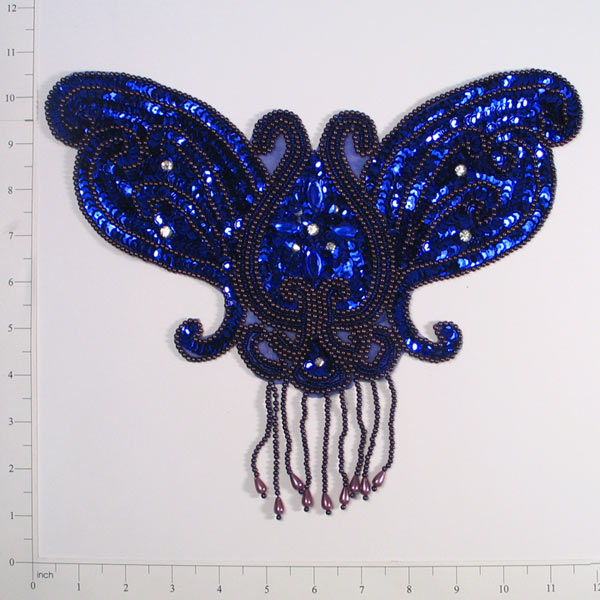 Designer Butterfly Sequin Applique/Patch