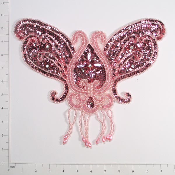 Designer Butterfly Sequin Applique/Patch