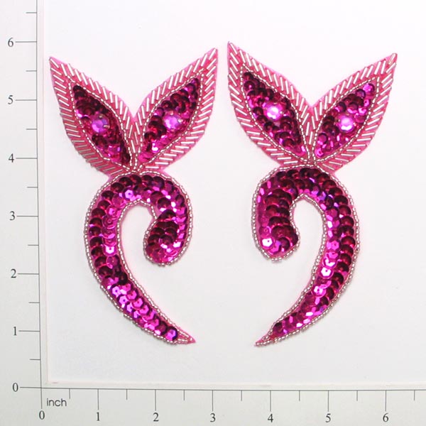 Emblem Sequin Applique Pack of 2