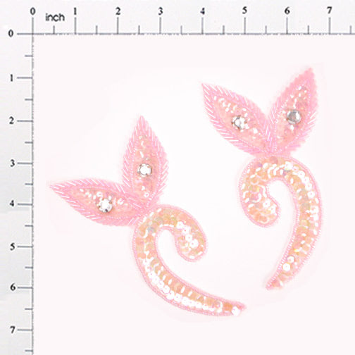 Emblem Sequin Applique Pack of 2