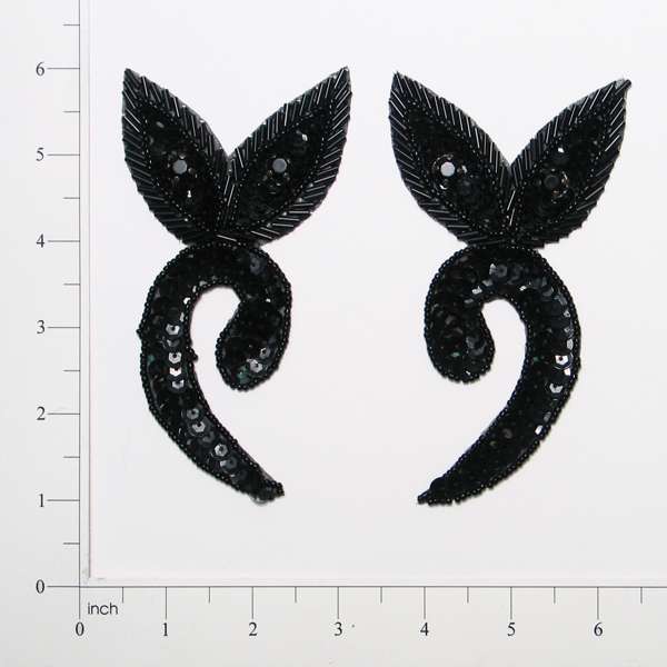 Emblem Sequin Applique Pack of 2