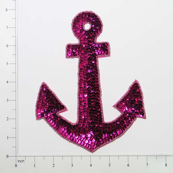 Anchor Sequin Applique/Patch