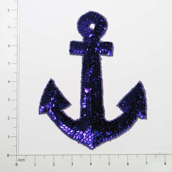 Anchor Sequin Applique/Patch