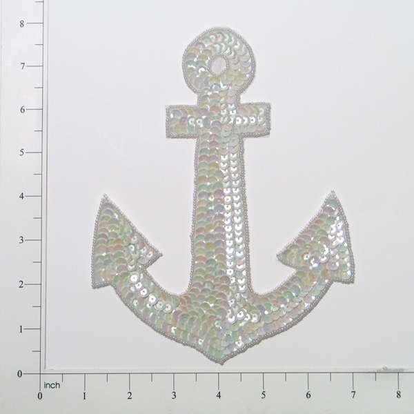 Anchor Sequin Applique/Patch