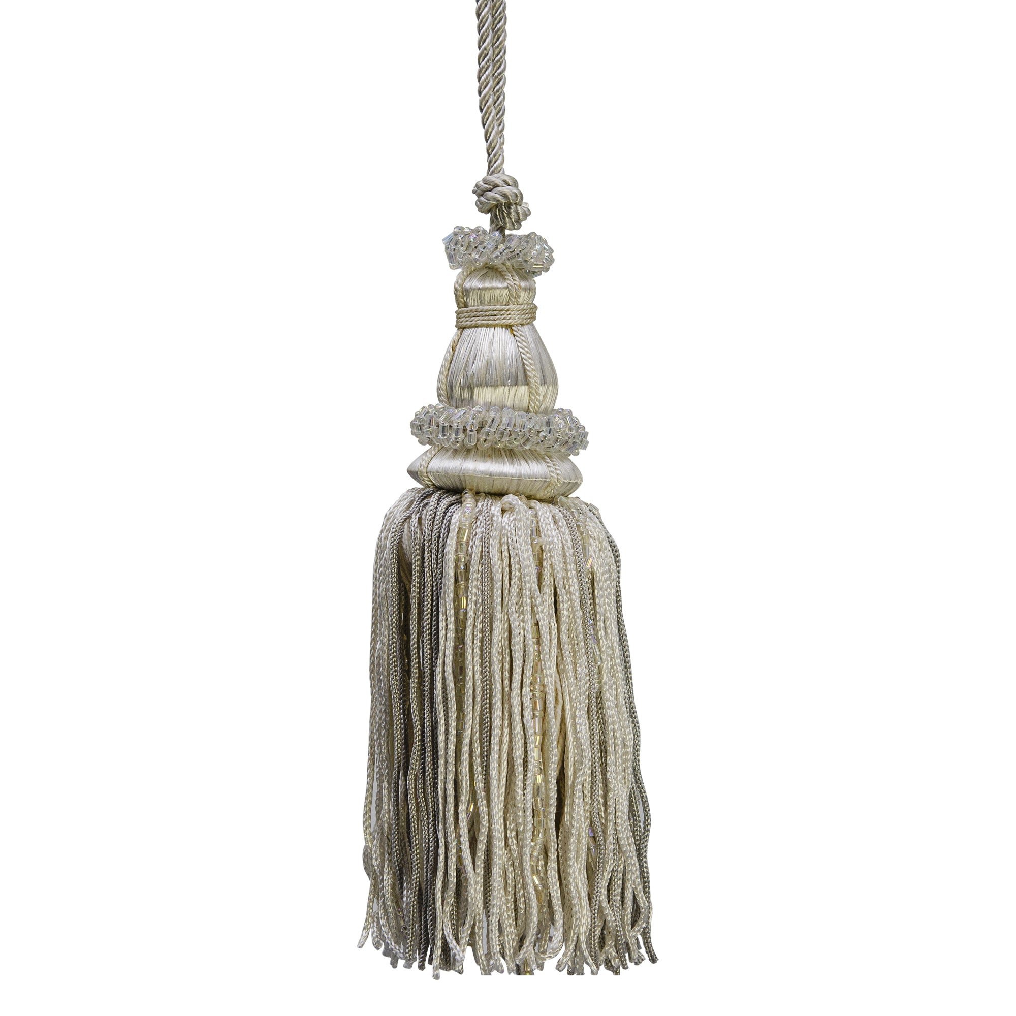 Conso Fiber/Bead Tassel