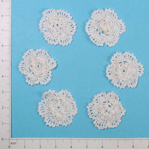 Heather Crochet Accents - Pack of 6 pieces