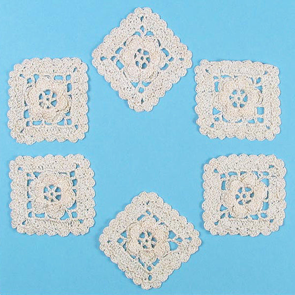 Jeannette Crochet Accent - Pack of 6 pieces