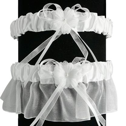 Traditional Bridal/Wedding Garter Set